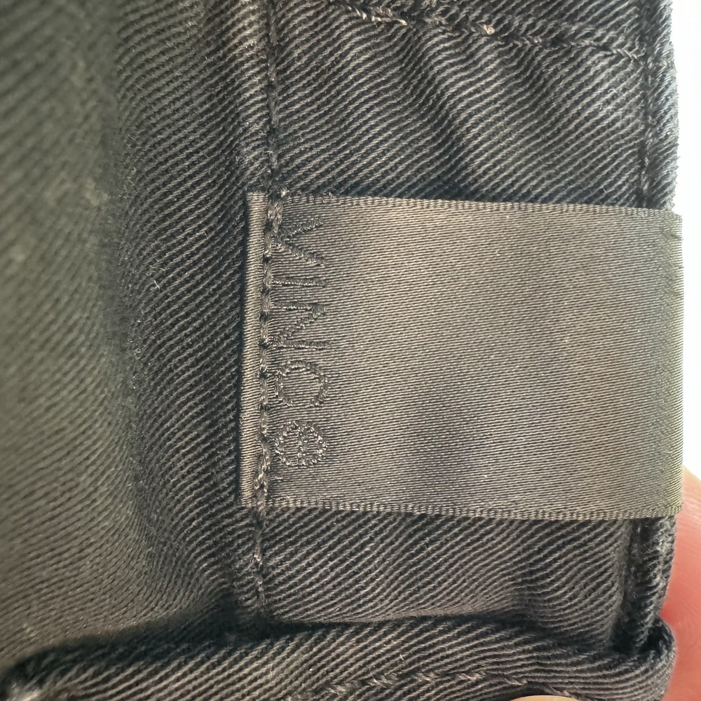 Vince Women's‎ Military Zipper Ankle Cargo Skinny Pants In Black Size 26 - Picture 15 of 16